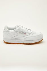 Club C Double White/Rubber Gum/White